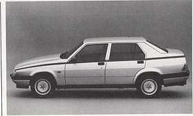 Alfa Romeo Alfa 75 1567 cm' - 110 PS (DIN) 2 Doppelvergaser (1986)