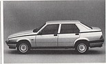 Bild: Alfa Romeo Alfa 75 1567 cm' - 110 PS (DIN) 2 Doppelvergaser