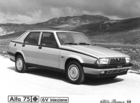 Alfa Romeo Alfa 75 Quadrifoglio Verde (1986) - mit eingespritzem V6-Motor