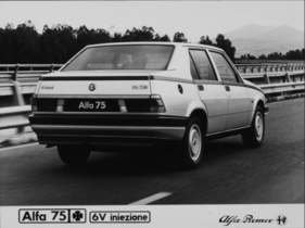 Alfa Romeo Alfa 75 Quadrifoglio Verde 6V iniezione (1985) - das Spitzenmodell