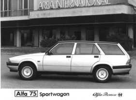 Alfa Romeo Alfa 75 Sportwagon (1986) - der Kombi überlebte im Prototypenstadium nicht