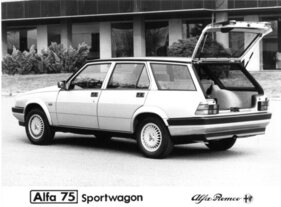 Alfa Romeo Alfa 75 Sportwagon (1986) - der Kombi überlebte im Prototypenstadium nicht