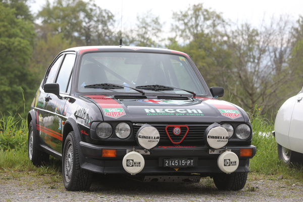 Bild Alfa Romeo Alfasud 1.5 TI (1982) - Rallye-Auto, das fast ein Jahrzehnt an Rallye teilnahm - Albisgütli Classic Cars & Bikes April 2023