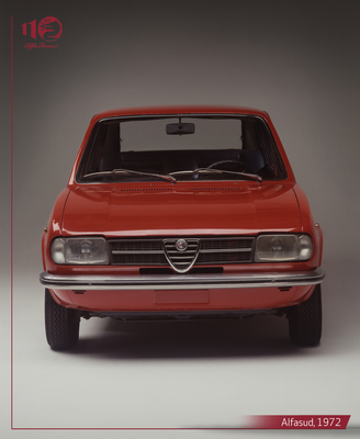 Image: Alfa Romeo Alfasud (1972) - The Alfasud was the first vehicle from Alfa Romeo to feature front-wheel drive.