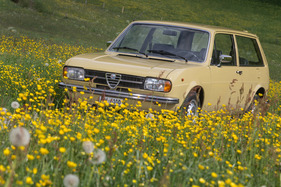Alfa Romeo Alfasud Giardinetta 1.2 (1976) - die Farbe heisst "giallo Pompei"
