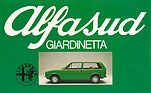 Alfa Romeo Alfasud Giardinetta (1976) - in der Verkaufsliteratur von damals