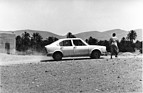 Alfa Romeo Alfasud Prototyp (1973) - Testfahrt mit getarntem Fahrzeug in Marokko