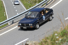 Alfa Romeo Alfasud Sprint 1.5 (1978) - bei der Überquerung des Flüelapasses an der Passione Engadina 2019