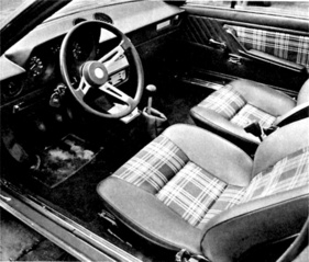 Alfa Romeo Alfasud Sprint (1976) - Blick in das hübsche und geräumige Interieur Alfa Romeo Alfasud Sprint (1976) - Blick in das hübsche und geräumige Interieur