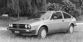 Alfa Romeo Alfasud Sprint (1977) - die Aluräder gab es nur gegen Aufpreis