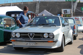 Alfa Romeo Alfasud Sprint Trofeo - bis heute im Besitz des Liebhabers, den ihn sich damals als erstes Auto gekauft hat - Dolder Classics August 2017