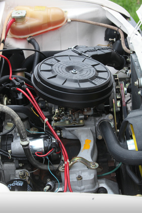 Alfa Romeo Alfasud ti 1.3 (1979) - der längs eingebaute, kurz bauende Boxermotor