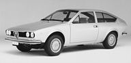 Bild: Alfa Romeo Alfetta GT (1974) – flache Front