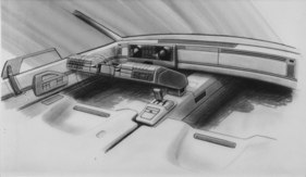 Alfa Romeo Delfino (1983) - Interieur Alfa Romeo Delfino (1983) - Interieur