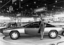 Alfa Romeo Delfino (1983) - eigenwillig geformtes Coupé von Bertone auf der Basis der Limousine Alfa 6 mit verkürztem Radstand - am Genfer Automobilsalon von 1983