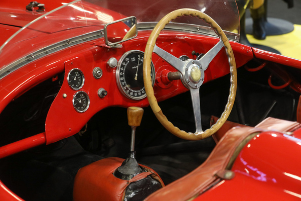 Alfa Romeo Disco Volante (1952) – Blick ins Cockpit – Rétromobile Paris 2025