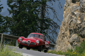 Alfa Romeo Disco Volante (1952) - an der Ennstal Classic Alfa Romeo Disco Volante (1952) - an der Ennstal Classic
