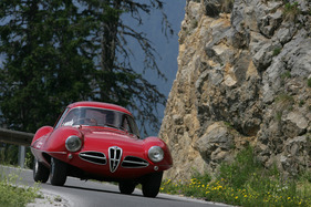 Alfa Romeo Disco Volante (1952) - an der Ennstal Classic Alfa Romeo Disco Volante (1952) - an der Ennstal Classic
