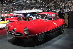 Alfa Romeo Disco Volante (1952) - karossiert von Touring Superleggera - am Genfer Automobilsalon 2014