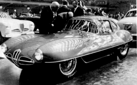 Alfa Romeo Disco Volante (1953) - Für Langstreckenrennen wurde der Disco Volante mit 2-Liter auch als Coupe gebaut, jedoch nie eingesetzt