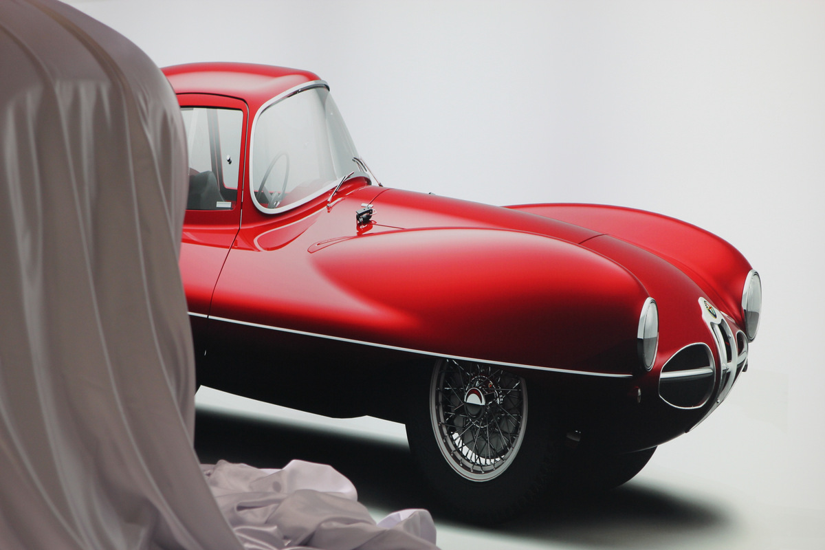 Alfa Romeo Disco Volante - ein Entwurf von Federico Formenti in Diensten von Touring Superleggera