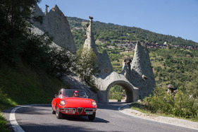 Alfa-Romeo Duetto Spider (1967) - an der 16. OCC Jungfrau-Rallye 2021