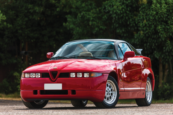 Alfa Romeo ES30 SZ (1990) - gewöhnungsbedürftiges Design