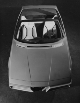 Alfa Romeo Eagle Pininfarina (1975) - Aufsicht Alfa Romeo Eagle Pininfarina (1975) - Aufsicht