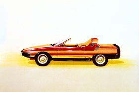 Alfa Romeo Eagle Pininfarina (1975) - Entwurfszeichnung