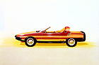 Alfa Romeo Eagle Pininfarina (1975) - Entwurfszeichnung