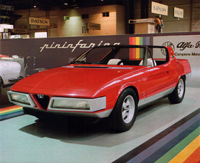 Alfa Romeo Eagle Pininfarina (1975) - am Pariser Autosalon 1975
