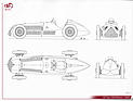 Image: Alfa Romeo GP Tipo 158 Alfetta (1939) - On technical drawings.