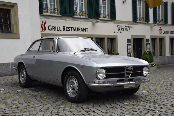 Alfa Romeo GT 1300 Junior (1972) - als Lot 39 angeboten an der Versteigerung der Oldtimer Galerie anlässlich der Swiss Classic World Luzern am 25. Mai 2019