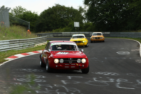 Alfa Romeo GTAm  an der Historic Trophy Nürburgring 2016 - FHR Langstrecken Cup