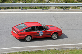 Alfa Romeo GTV 6 Grand Prix (1985) - bei der Überquerung des Flüelapasses an der Passione Engadina 2019