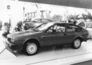 Alfa Romeo GTV 6 - der GTV 6 steht zum ersten Mal am Autosalon in Genf, wurde aber bereits im Herbst 1980 vorgestellt