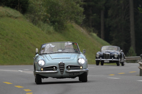 Alfa Romeo Giuila Spider (1963) - an der Passione Engadina 2020