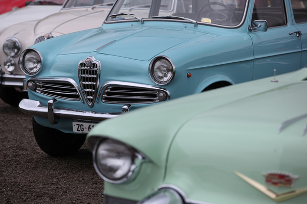 Alfa Romeo Giuilietta (1958) - macht ein freundliches Gesicht - OSMT Zug am 5. Mai 2019