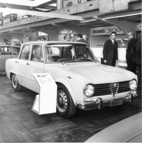 Alfa Romeo Giulia 1300 Super (1970) - auf dem Autosalon von Turin (1970)