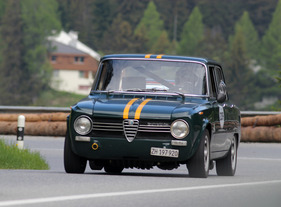 Alfa Romeo Giulia 1300 TI (1970) - Teilnehmer bei der Lenzerheide Motor Classics 2013