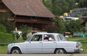 Alfa Romeo Giulia 1300 ti (1969) - an der OCC Jungfrau Rallye 2020
