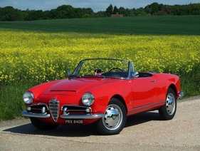 Alfa Romeo Giulia 1600 Spider LHD (1964) - als Lot 387 angeboten an der Bonhams Versteigerung anlässlich des Goodwood Festival of Speed am 27. Juni 2014