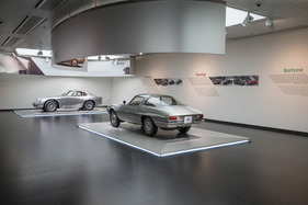 Alfa Romeo Giulia Coupé Speziale Bertone (1965) - im Alfa-Romeo Museum von Arese