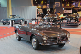 Alfa Romeo Giulia GT Spider Prototyp (1961) - in der Sonderausstellung der Sammlung von Lopresto - Rétromobile 2015