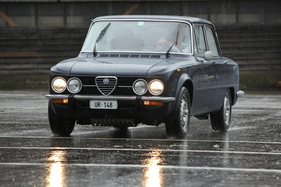 Alfa Romeo Giulia Nuova - auch am Schluss noch elegant - OSMT Zug im September 2017