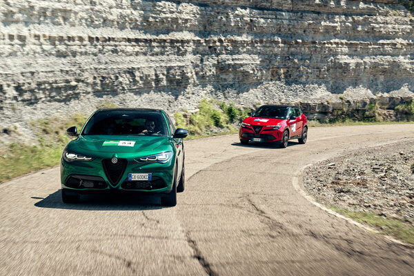 Image: Alfa Romeo Giulia Quadrifoglio Super Sport (2024) - commemorates Alfa Romeo's first victory in the Mille Miglia 1928 - 1000 Miglia 2025