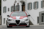 Bild: Alfa Romeo Giulia Racing Quadrifoglio (2019) - an der Passione Engadina 2020