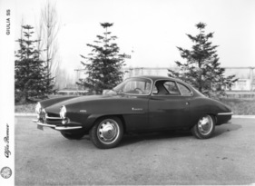 Alfa Romeo Giulia SS (1964) - die Linienführung änderte sich kaum über die Jahre