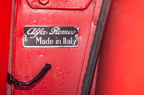 Alfa Romeo Giulia Spider 1600 (1962) - Hersteller-Plakette