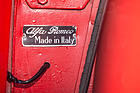 Alfa Romeo Giulia Spider 1600 (1962) - Hersteller-Plakette